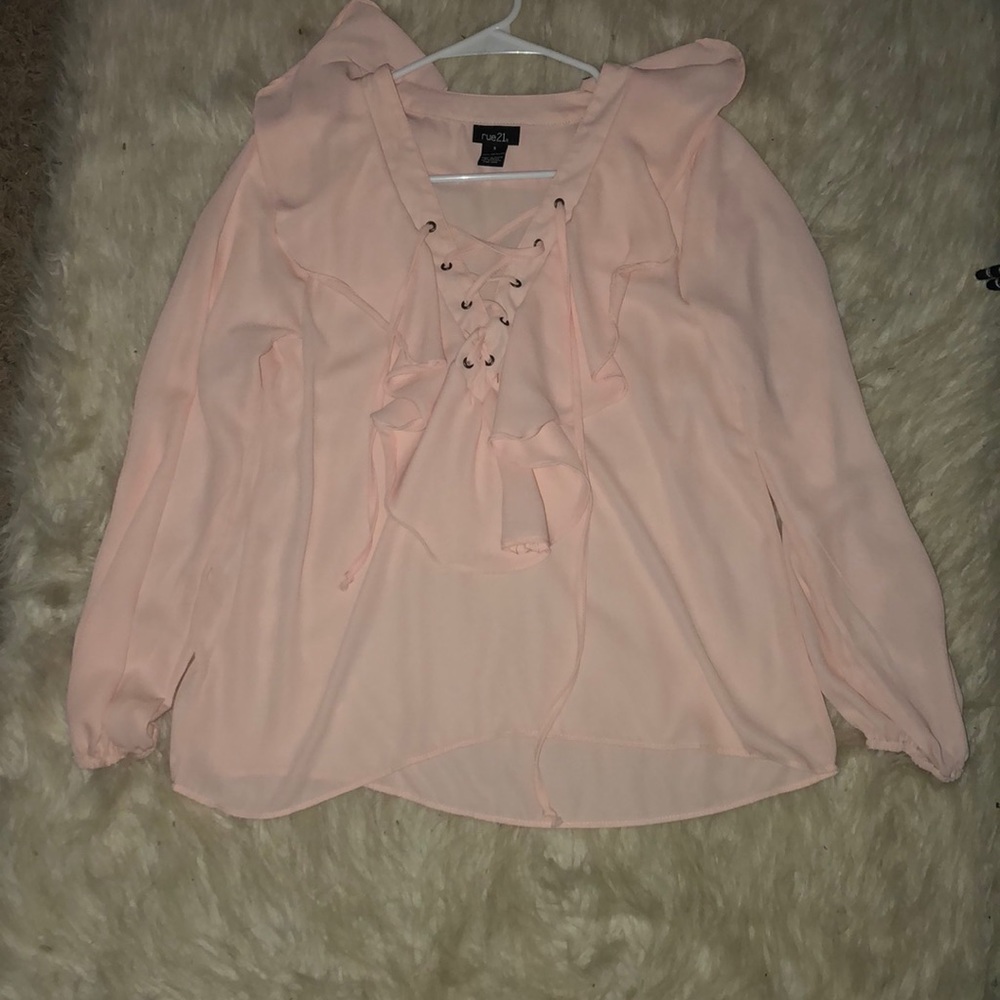 Long sleeve blouse